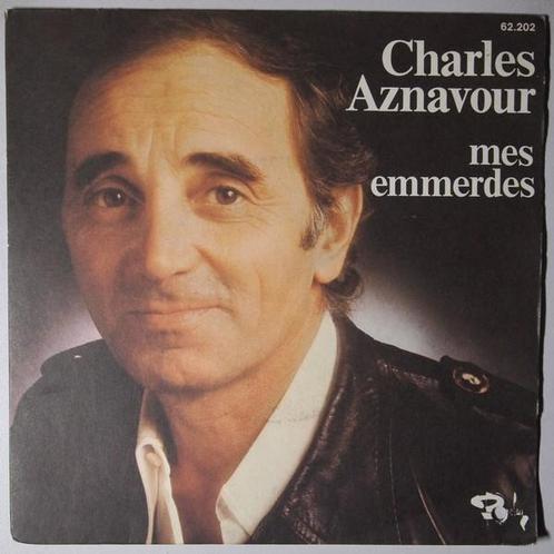 Charles Aznavour - Mes emmerdes - Single, CD & DVD, Vinyles Singles