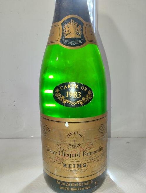 ② 1983 Veuve Clicquot, Carte Or - Champagne Brut - 1 Fles