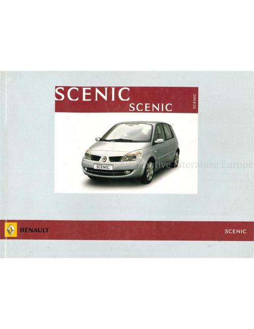 2006 RENAULT SCENIC INSTRUCTIEBOEKJE NEDERLANDS, Auto diversen, Handleidingen en Instructieboekjes