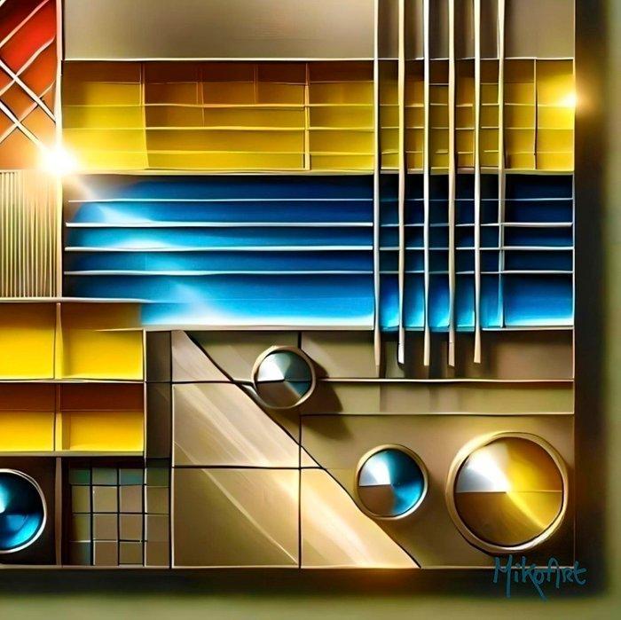 Miechel Kockelkoren (Alias Miko) - MikoArt-Liquid, Antiquités & Art, Art | Peinture | Moderne