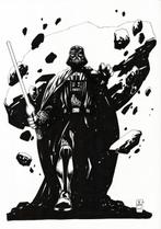 Ramon F. Bachs Original drawing - Darth Vader [Star Wars] -, Nieuw