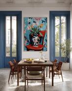 E. García - TULIPANES Y SILLA ROJA XL (NO RESERVE)