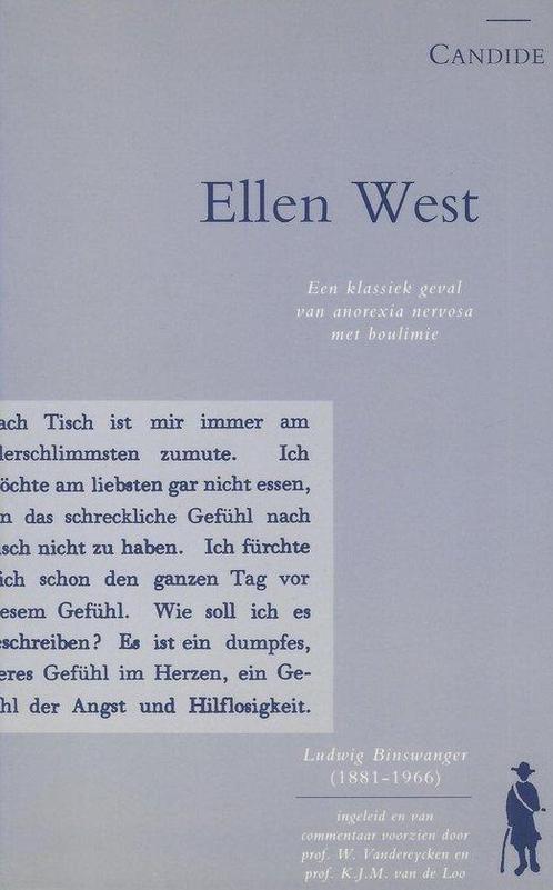Ellen West 9789064811562, Livres, Science, Envoi