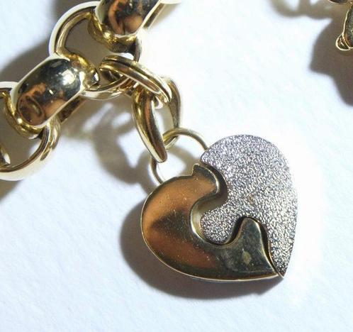 Bracelet à breloques - 18 carats Or jaune - Diamant - 8, Handtassen en Accessoires, Antieke sieraden