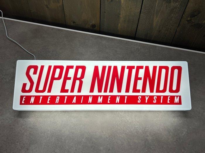 Super Nintendo Entertainment System verlicht uithangbord -, Games en Spelcomputers, Spelcomputers | Overige Accessoires
