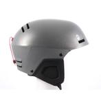 55 56 57 58 59 skihelm/snowboardhelm MARKER FE, Grey/red, ve, Verzenden, Nieuw