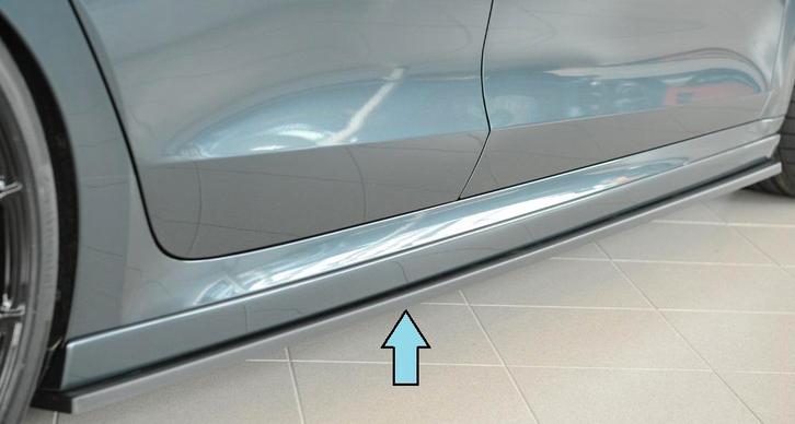 Side skirt aanzetstuk | Skoda | Octavia 20- 5d hat. / Octavi, Autos : Pièces & Accessoires, Carrosserie & Tôlerie, Envoi