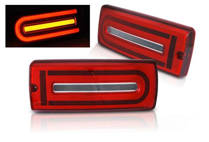 LED bar achterlichten Red White, Auto-onderdelen, Verlichting, Nieuw, Mercedes-Benz, Verzenden