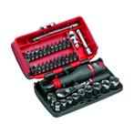 USAG 1/4 Doppendoos 38-delig met 6-kant doppen en accessoir, Doe-het-zelf en Bouw, Ophalen of Verzenden, Nieuw