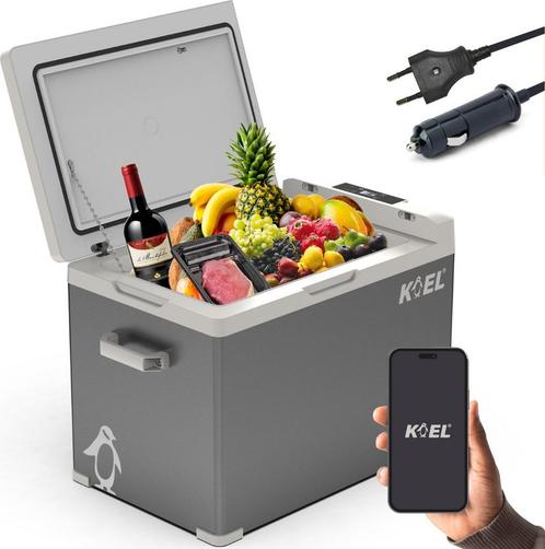 KOEL Crate 40 - Compressor Koelbox Elektrisch 12 en 230 Volt, Caravans en Kamperen, Koelboxen, Verzenden