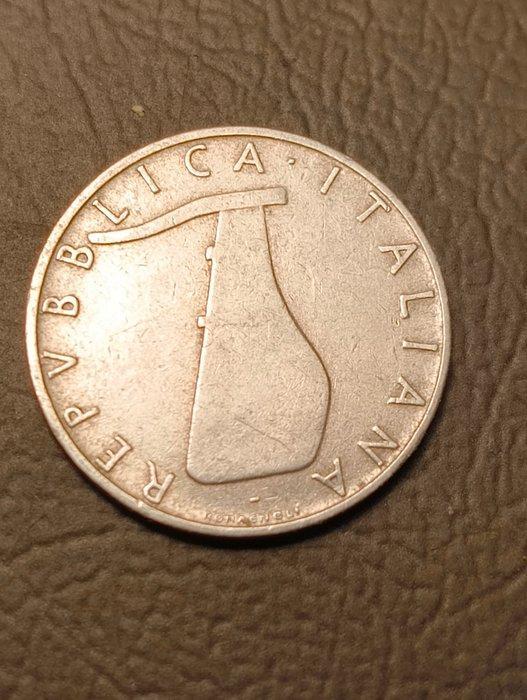 Italië. 5 Lire 1956 Delfino (Zonder Minimumprijs), Postzegels en Munten, Munten | Europa | Niet-Euromunten