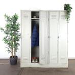 5 deurs lichtgrijze locker | Lockerkast wit/grijs | Industr
