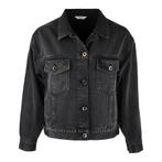 Frogbox • zwart denim jasje • S, Kleding | Dames, Verzenden, Zwart, Nieuw, Maat 36 (S)