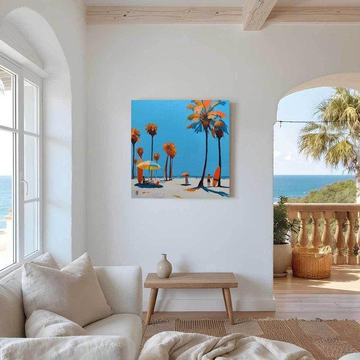 Virginie Schroeder - Instant de calme (Large), Antiek en Kunst, Kunst | Schilderijen | Modern