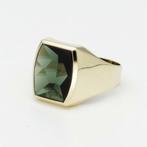 Ring - 14 karaat Geel goud - Spinel, Handtassen en Accessoires, Ringen, Nieuw