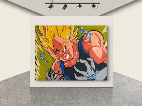 Banakkan - Majin Vegeta - Dragon Ball Z - Anime #3 XXL, Antiek en Kunst, Kunst | Schilderijen | Modern