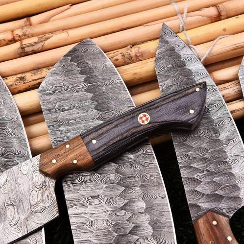 Keukenmes - Chefs knife - Hout, hardhout en handgemaakt, Antiek en Kunst, Antiek | Keukengerei