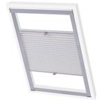 Rolgordijn Velux SK06 wit geplooid | Tweede kansje | OP=OP, Verzenden, Nieuw, Wit