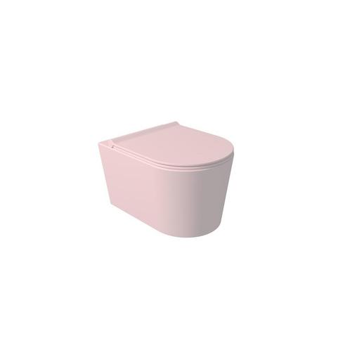 Wandcloset Civita 50x35x36.5cm Keramiek Rimless Mat Roze, Doe-het-zelf en Bouw, Sanitair, Overige typen, Nieuw, Ophalen of Verzenden