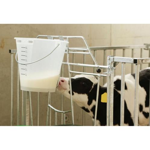 Drinkemmer transparant - wit - 8l - kerbl, Zakelijke goederen, Landbouw | Veevoer