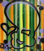 Quik (1958) - Peinture sur toile non tendue (collection, Antiquités & Art