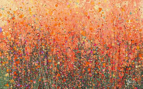 Violeta Endo - Elixir Floral. XXL, Antiek en Kunst, Kunst | Schilderijen | Modern