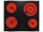 Miele -  Keramische Kookplaat (km 6520) - Inox, Elektronische apparatuur, Kookplaten, Verzenden, Nieuw, Keramisch