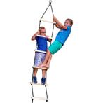 Touwladder - 6 sporten - 35x200 cm - tot 100 kg - grenenhout, Doe-het-zelf en Bouw, Ladders en Trappen, Ophalen of Verzenden, Nieuw