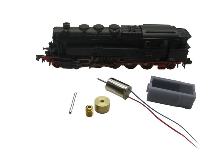 micromotor NA016C motor ombouwset voor Arnold / Hornby BR 95, Hobby en Vrije tijd, Modeltreinen | N-Spoor, Gelijkstroom, Overige typen
