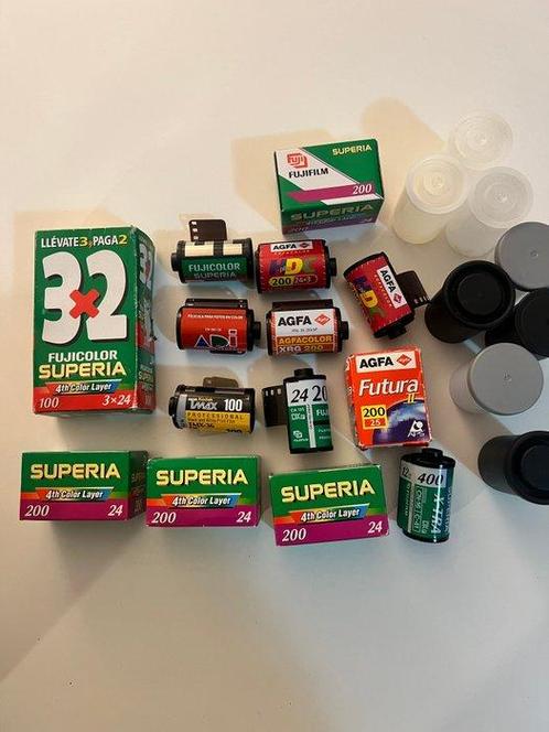 Agfa, Fuji, Kodak, Fujifilm, ADI, 13 peliculas: Superia,, Audio, Tv en Foto, Fotocamera's Analoog