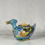 Figuur - A bronze teapot - Verguld brons - China, Antiquités & Art