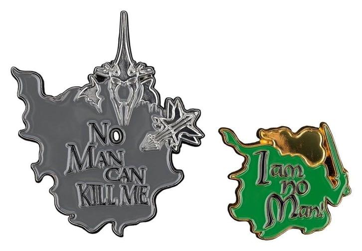 Lord of the Rings No Man can Kill Me & I Am No Man! Pin Set, Collections, Lord of the Rings, Enlèvement ou Envoi