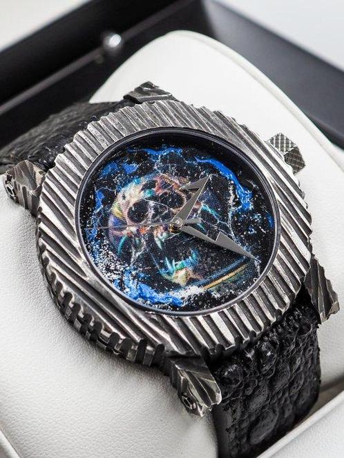 ArtyA - Skull Art - Sans Prix de Réserve - * 1/1 Unique, Handtassen en Accessoires, Horloges | Heren