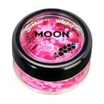 Moon Glow Neon UV Chunky Glitter Hot Pink 3g, Verzenden