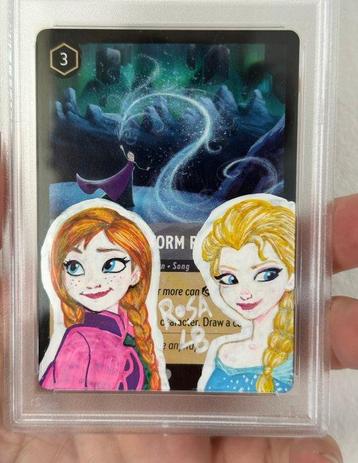 Disney - 1 Graded card - Disney Lorcana - Elsa Sketch PSA 10
