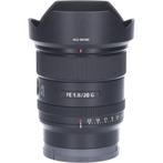 Tweedehands Sony FE 20mm f/1.8 G CM9259, Audio, Tv en Foto, Ophalen of Verzenden, Gebruikt, Overige typen