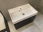Meuble de salle de bain à suspendre + lavabo, 25 à 50 cm, 50 à 100 cm, Lavabo ou Évier, Ophalen
