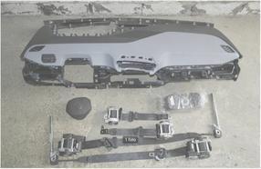 Dashboard + Airbags + Veiligheidsgordels VW ID3, Auto-onderdelen, Dashboard en Schakelaars, Gereviseerd, Volkswagen, Verzenden