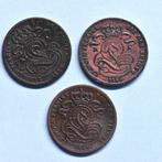 Belgique. Léopold Ier. 1 Cent 1846, 1847 en 1856 (Sans prix