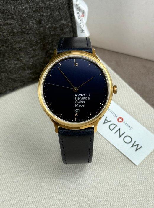 Mondaine - Helvetica No1 Date - Zonder Minimumprijs -, Handtassen en Accessoires, Horloges | Heren