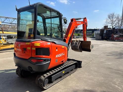 Kubota KX027-4 minigraver graafmachine kraan CW05 snelwissel, Zakelijke goederen, Machines en Bouw | Kranen en Graafmachines, Graafmachine