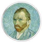 Tokelau. 5 Dollars 2024 1 oz Tokelau Icon Van Gogh Colorized, Postzegels en Munten