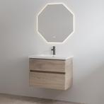 Badmeubelset Best Design Quick 80 cm Hout + Glans Wit Blad, Doe-het-zelf en Bouw, Ophalen of Verzenden, Nieuw, Bad