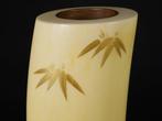 Vase - Seiry Gajin  - Vase de style ivoire avec Maki-e