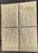 Pays-Bas 1899/1921 - Bontkraag 60 cent - par bloc de 4 -, Gestempeld