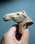 Paardenhoofd uit de Tang-dynastie - 9.5 cm