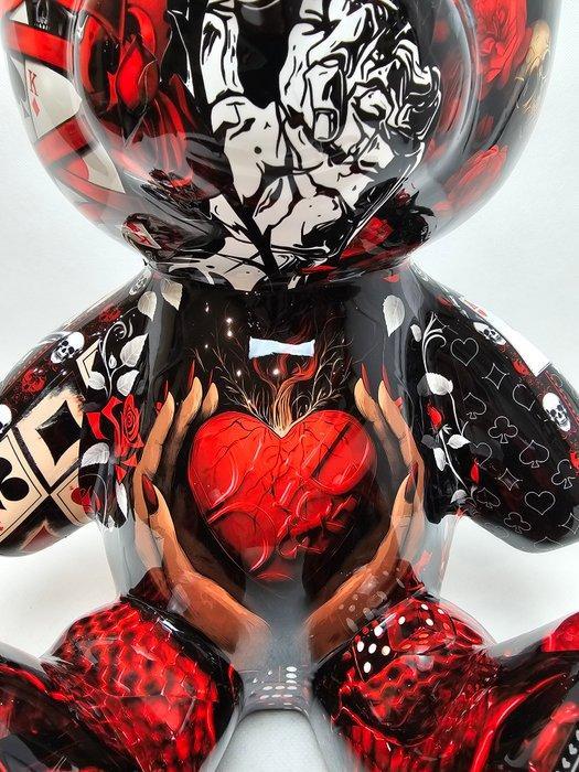 ArtBrut by Ann - Teddy Royal Skull, Antiek en Kunst, Kunst | Designobjecten