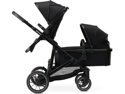 Deryan Evy V2 Kinderwagen - Duo Kinderwagen - Uitbreidbaar -, Huis en Inrichting, Woonaccessoires | Overige, Zo goed als nieuw