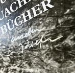 Anselm Kiefer - exhibition poster, originally signed - Jaren
