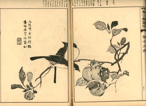 Wang Gai  1645-1707 -  Mustard Seed Garden Painting, Antiek en Kunst, Antiek | Overige Antiek